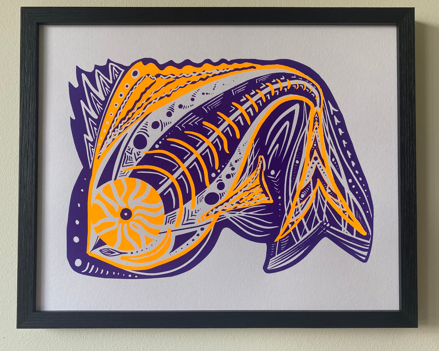 Looking Fishy print