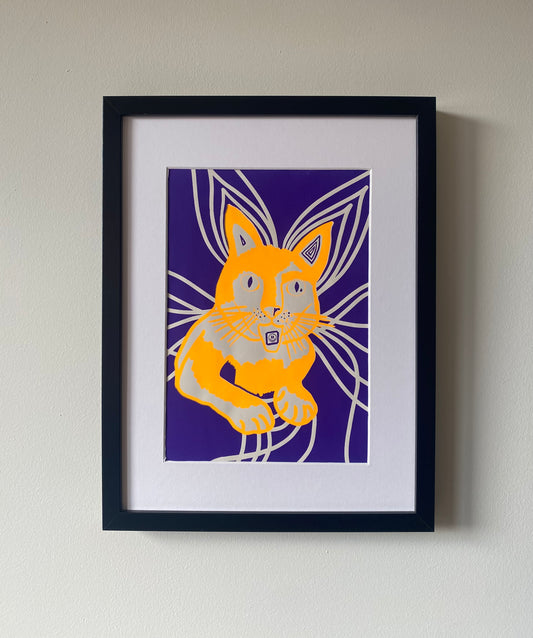 Tabby Cat print