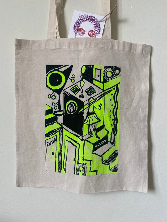 Stairwell Cosmo tote bag
