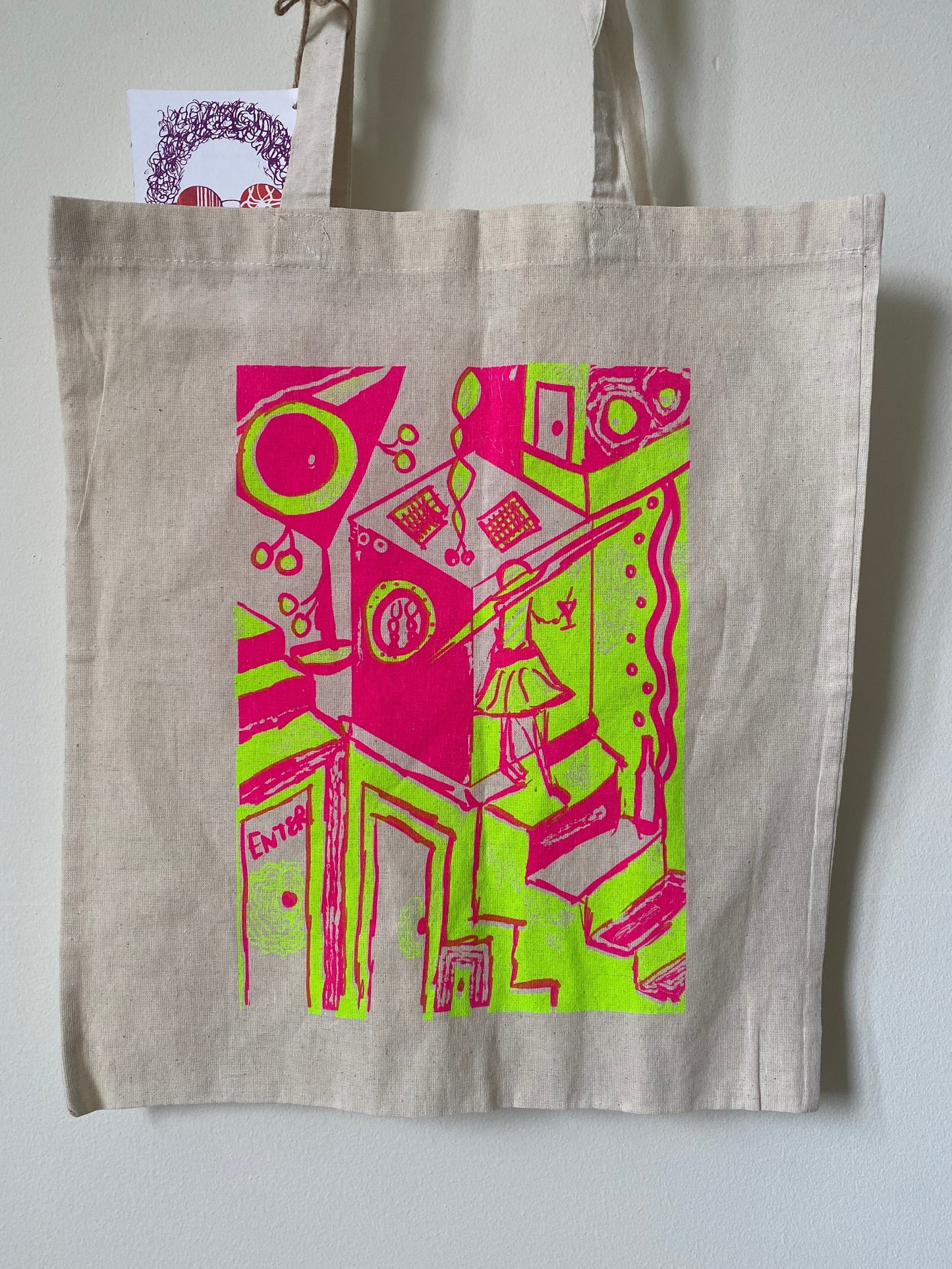 Stairwell Cosmo tote bag